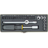 Профессиональный набор инструмента на 1/4“, 28шт.  PROXXON  (код 23072)